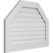 Ekena Millwork Octagonal Top Surface Mount PVC Gable Vent: Functional, w/ 3-1/2"W x 1"P Standard Frame, 38"W x 28"H GVPOT38X2801SF - alternate 4